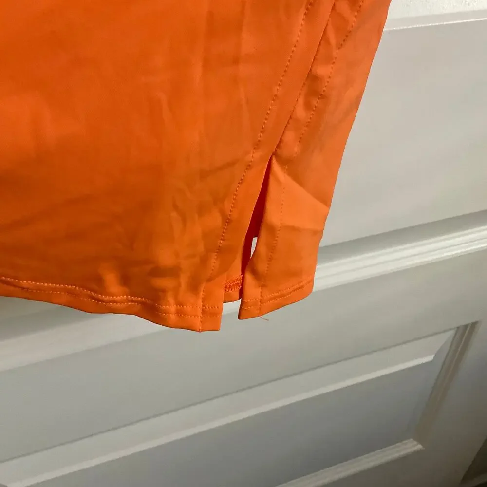 Carmen Marc Valvo Women’s Bright Orange‎ Swimsuit Dress - Size 12 - NEW